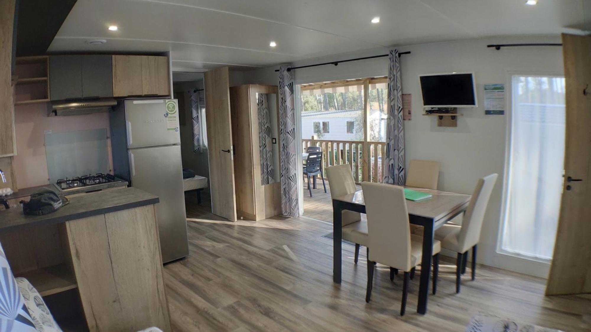 Mobil Home Tout Confort - Cote Landaise Saint-Julien-en-Born Bagian luar foto